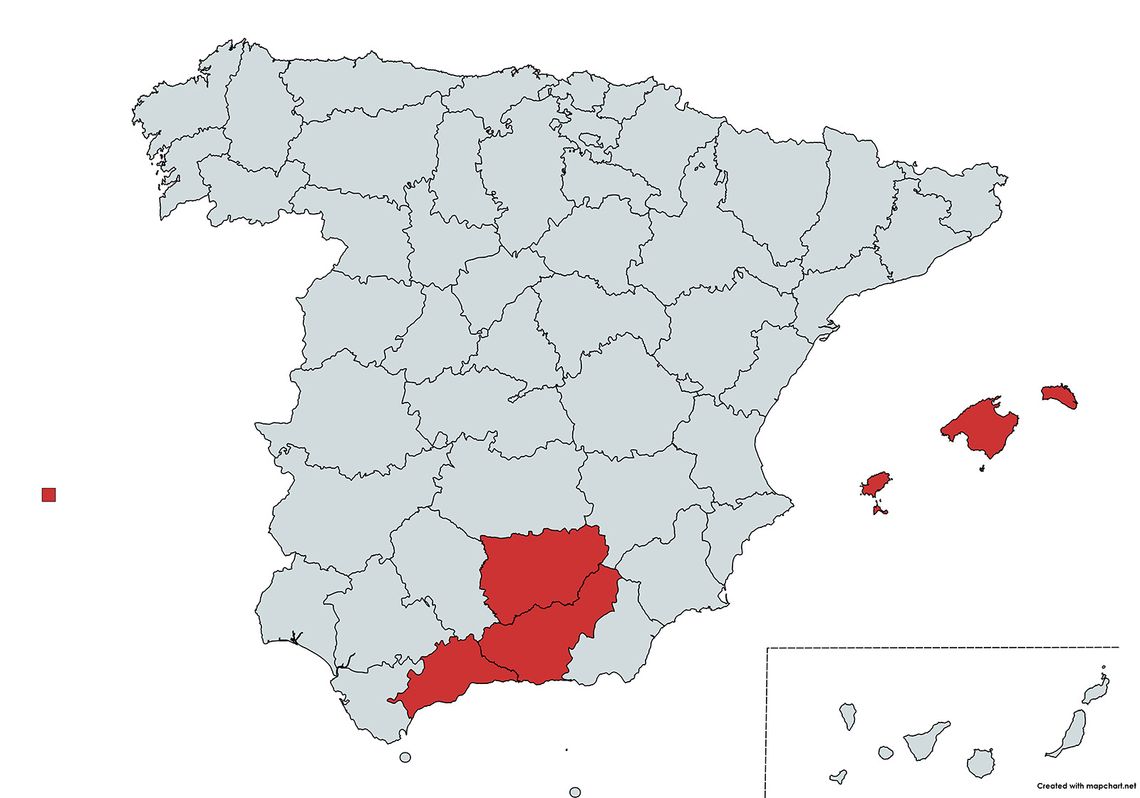 mapa de España